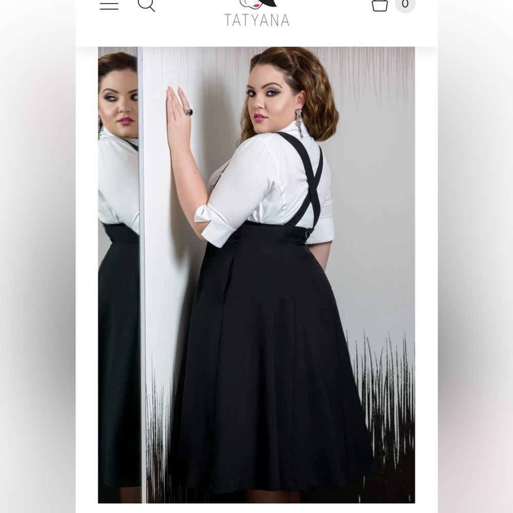 Tatyana Navy Full Circle Retro Jumper - Picture 2 of 7